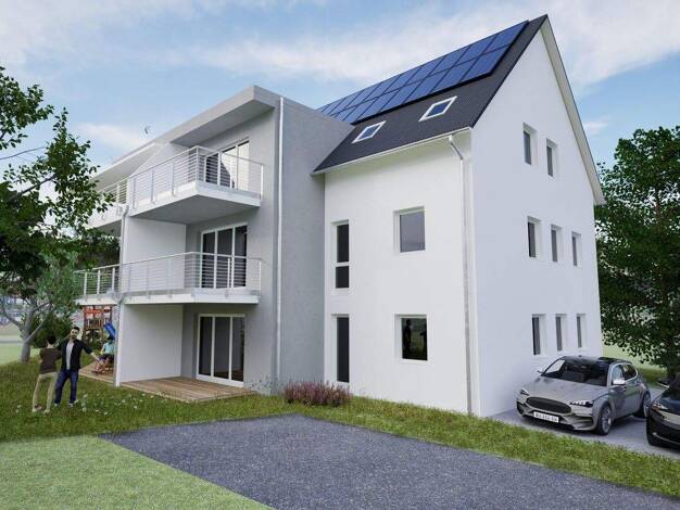 Wohnung zum Kauf - Erstbezug provisionsfrei 334.198 € 3 Zimmer 73,5 m² Dorfstraße 30 Bühl Burgrieden 88483