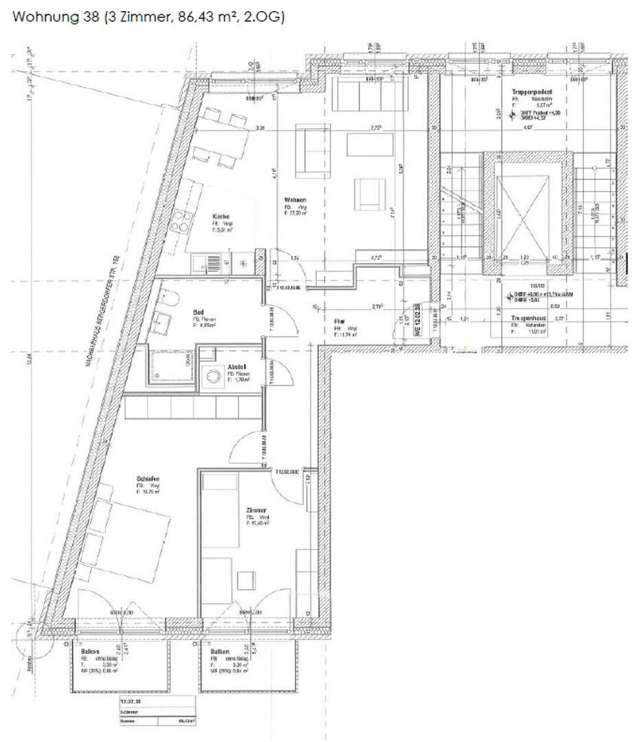 Wohnung zur Miete 1.600 € 3 Zimmer 86,4 m²<br/>Wohnfläche 2.<br/>Geschoss Bergedorfer Straße 160 Bergedorf Hamburg 21029