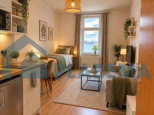Wohnung zur Miete 225 € 1 Zimmer 22,3 m² Alter Markt 12 Parchim Parchim 19370