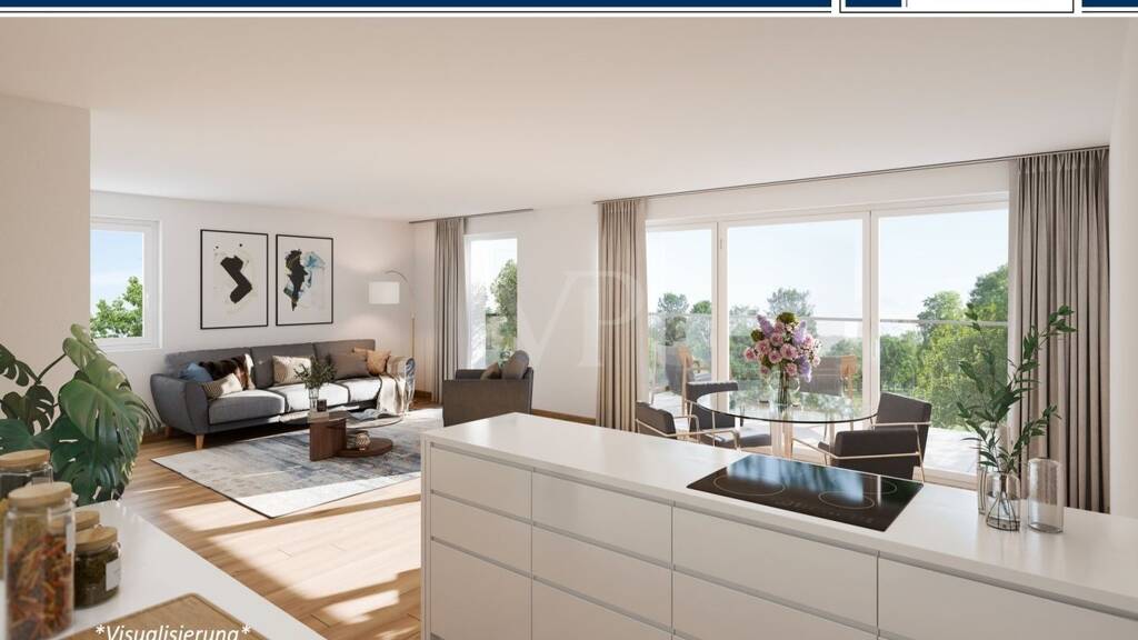 Wohnung zum Kauf provisionsfrei 563.500 € 3,5 Zimmer 88,7 m² 1. Geschoss Neckarrems Remseck am Neckar / Aldingen 71686