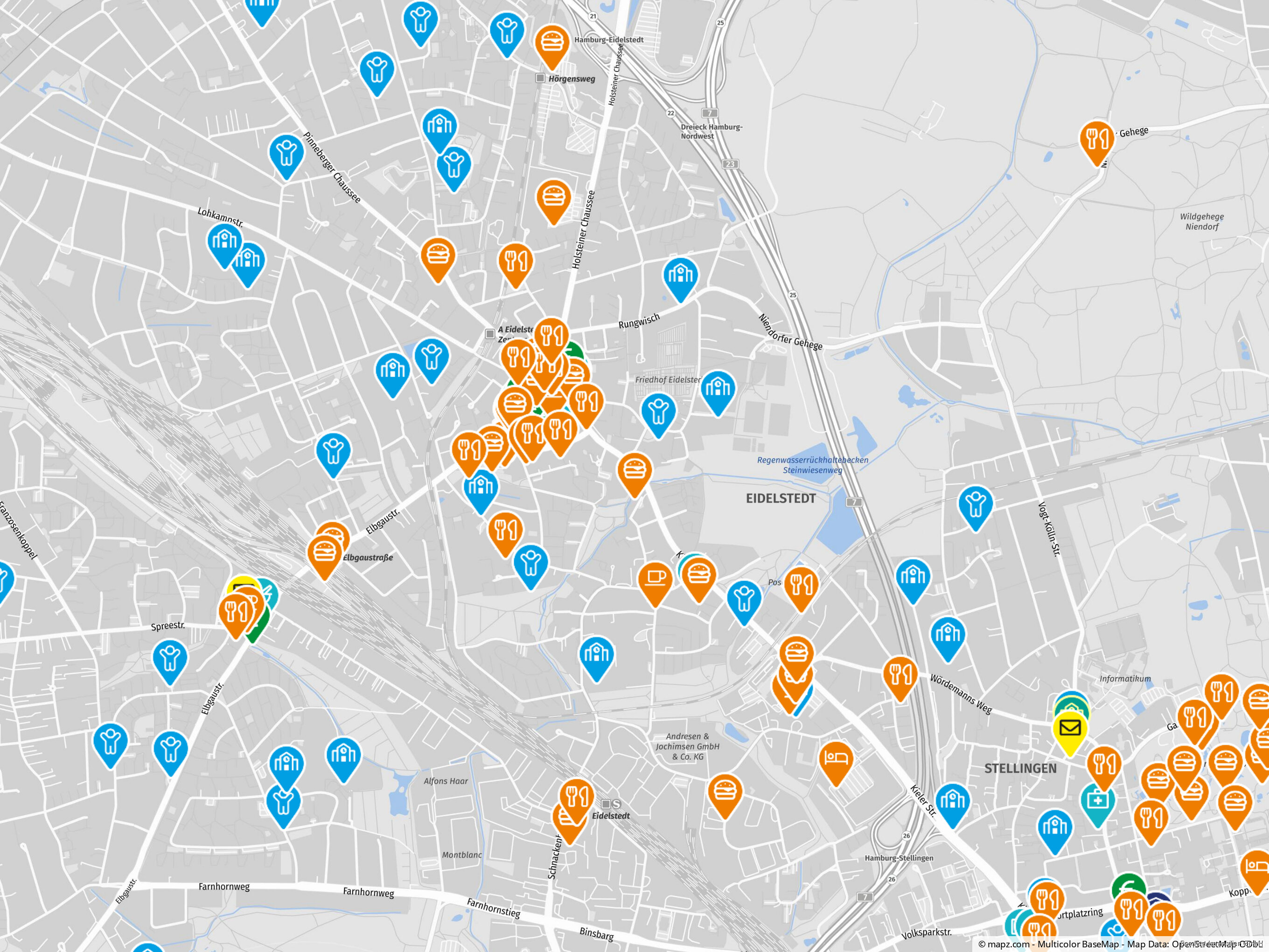 Gewerbegrundstück zum Kauf provisionsfrei 1.150.000 € 981 m²<br/>Grundstück ab sofort<br/>Verfügbarkeit Eidelstedt Hamburg 22527