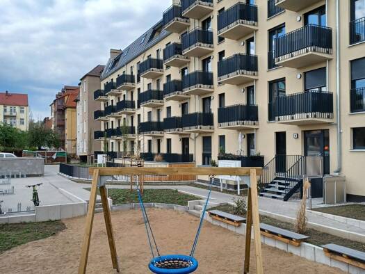 Wohnung zur Miete - Erstbezug 670 € 2 Zimmer 61 m² 1. Geschoss frei ab sofort Maxim-Gorki-Straße 19 Pirna 01796