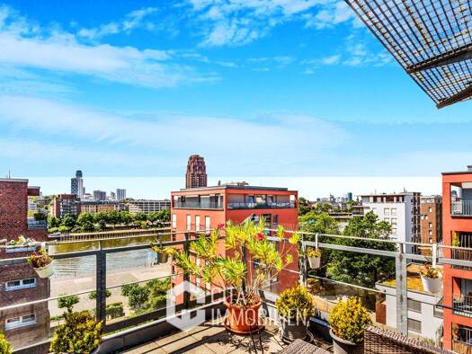Penthouse zum Kauf 1.440.000 € 4 Zimmer 150 m² 7. Geschoss Ostend Frankfurt am Main 60314