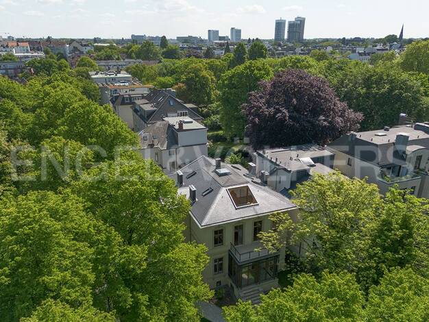 Villa zum Kauf 6.950.000 € 14 Zimmer 413 m² 979 m² Grundstück Uhlenhorst Hamburg 22085
