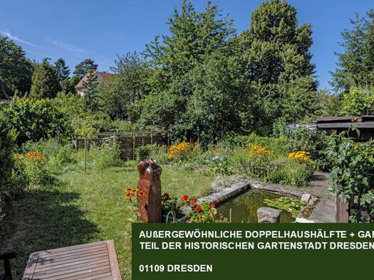 Doppelhaushälfte zum Kauf 478.000 € 5 Zimmer 134 m² 260 m² Grundstück frei ab 01.11.2026 Hellerau/Wilschdorf Ortsamtsbereich Klotzsche 01109