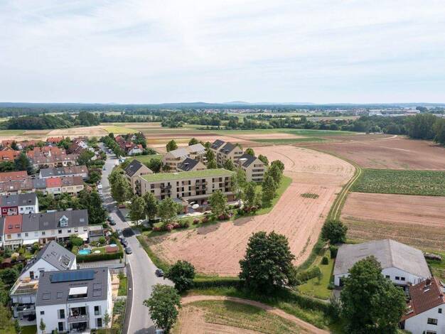 Wohnung zum Kauf - Erstbezug provisionsfrei 589.862 € 4 Zimmer 92,5 m² 2. Geschoss Volkacher Straße 52 Großgründlach Nürnberg 90427