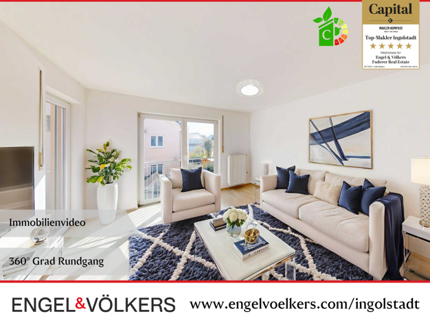 Wohnung zum Kauf 365.000 € 3 Zimmer 72 m² 1. Geschoss Ingolstadt 85051