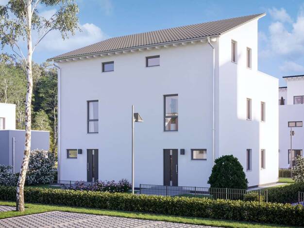 Mehrfamilienhaus zum Kauf - Erstbezug provisionsfrei 528.700 € 9 Zimmer 190 m² 500 m² Grundstück Krumbach Krumbach (Schwaben) 86381