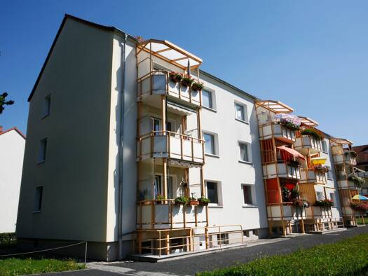 Wohnung zur Miete 391 € 3 Zimmer 60 m² 2. Geschoss Stauffenbergstraße 5 Zittau 02763