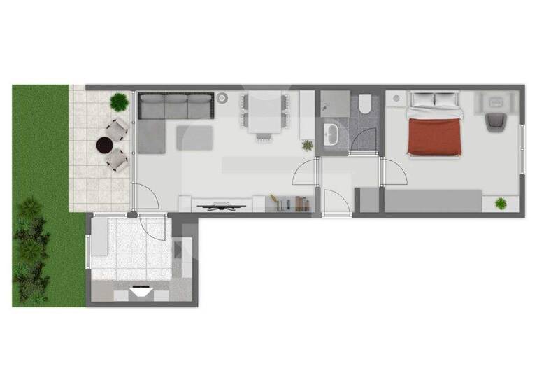Wohnung zum Kauf 298.000 € 2 Zimmer 54 m² EG Sülz Köln 50939