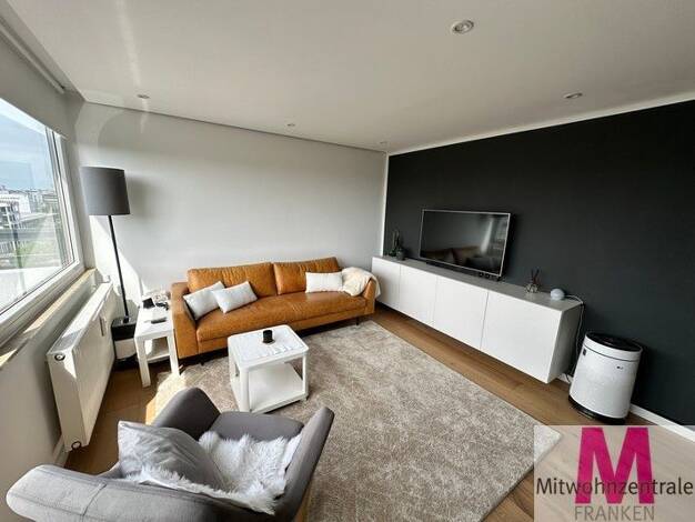 Wohnung zur Miete auf Zeit 1.560 € 2 Zimmer 56 m² frei ab 01.08.2026 Tullnau Nürnberg 90402