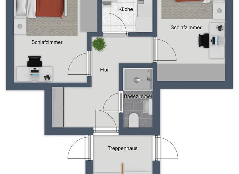 Wohnung zum Kauf 119.000 € 2 Zimmer 43 m² Hulsberg Bremen 28205