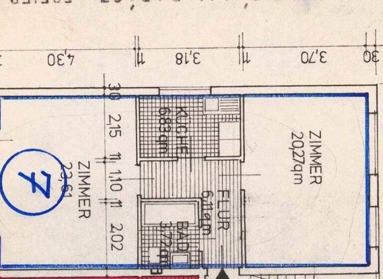 Wohnung zum Kauf 169.000 € 2 Zimmer 61,4 m² Weingarten (Baden) 76356