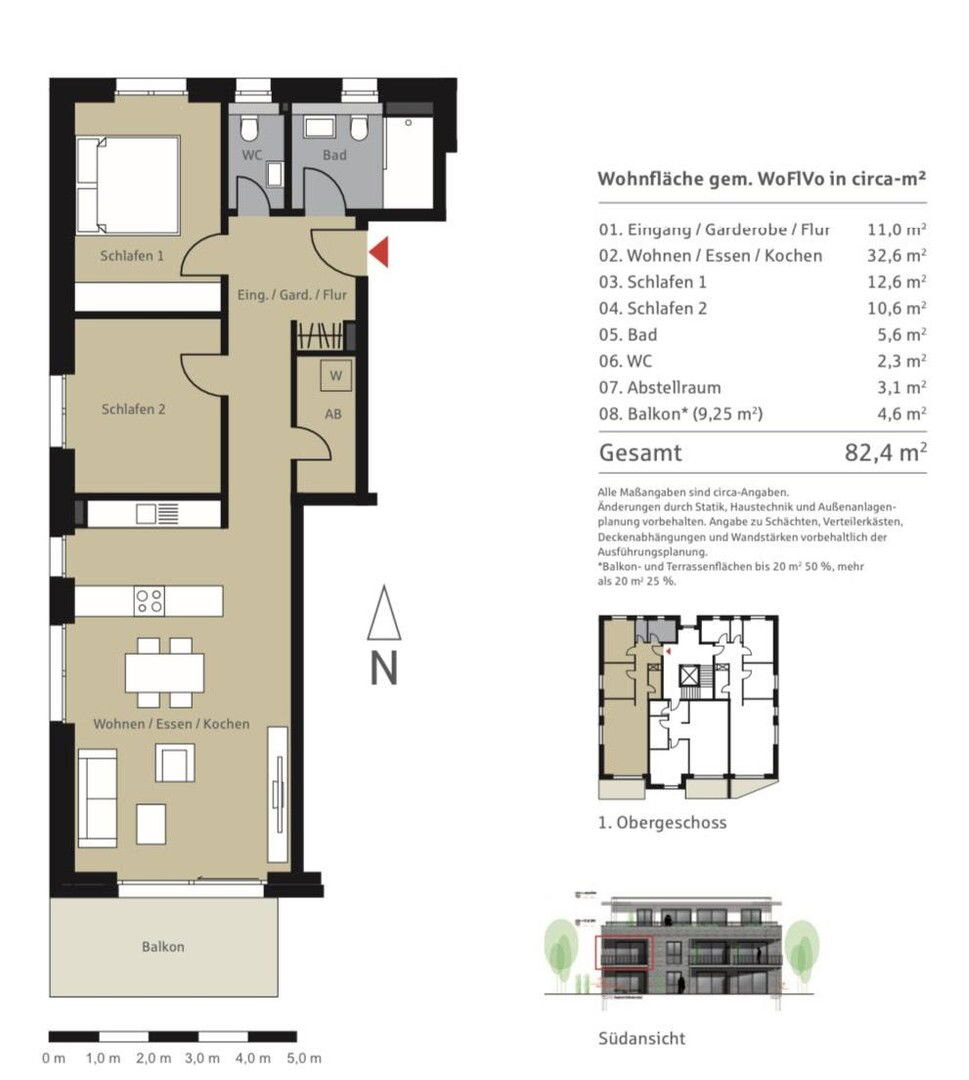 Wohnung zum Kauf provisionsfrei 539.000 € 3 Zimmer 82,4 m²<br/>Wohnfläche 1.<br/>Geschoss Heiligenhafen 23774