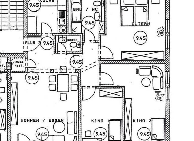 Wohnung zum Kauf 120.000 € 4 Zimmer 103 m² 1. Geschoss Sülzenbrücken Amt Wachsenburg 99334