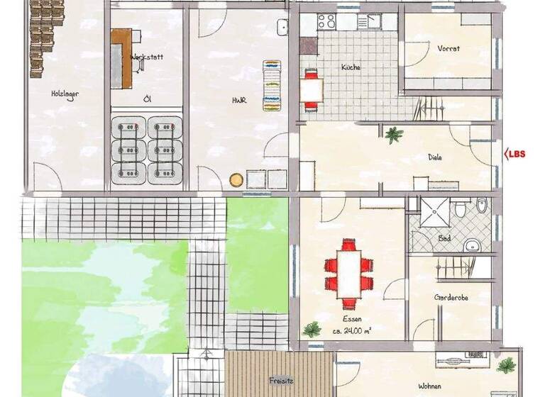 Einfamilienhaus zum Kauf provisionsfrei 399.000 € 6 Zimmer 234 m² 1.949 m² Grundstück Bostelwiebeck Altenmedingen 29575