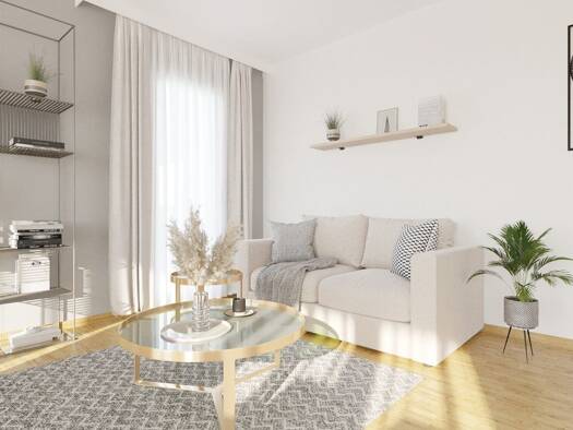 Wohnung zum Kauf - Neubau provisionsfrei 329.900 € 3 Zimmer 87 m² 2. Geschoss Kleiner Warnowdamm 1e Groß Klein Rostock 18109