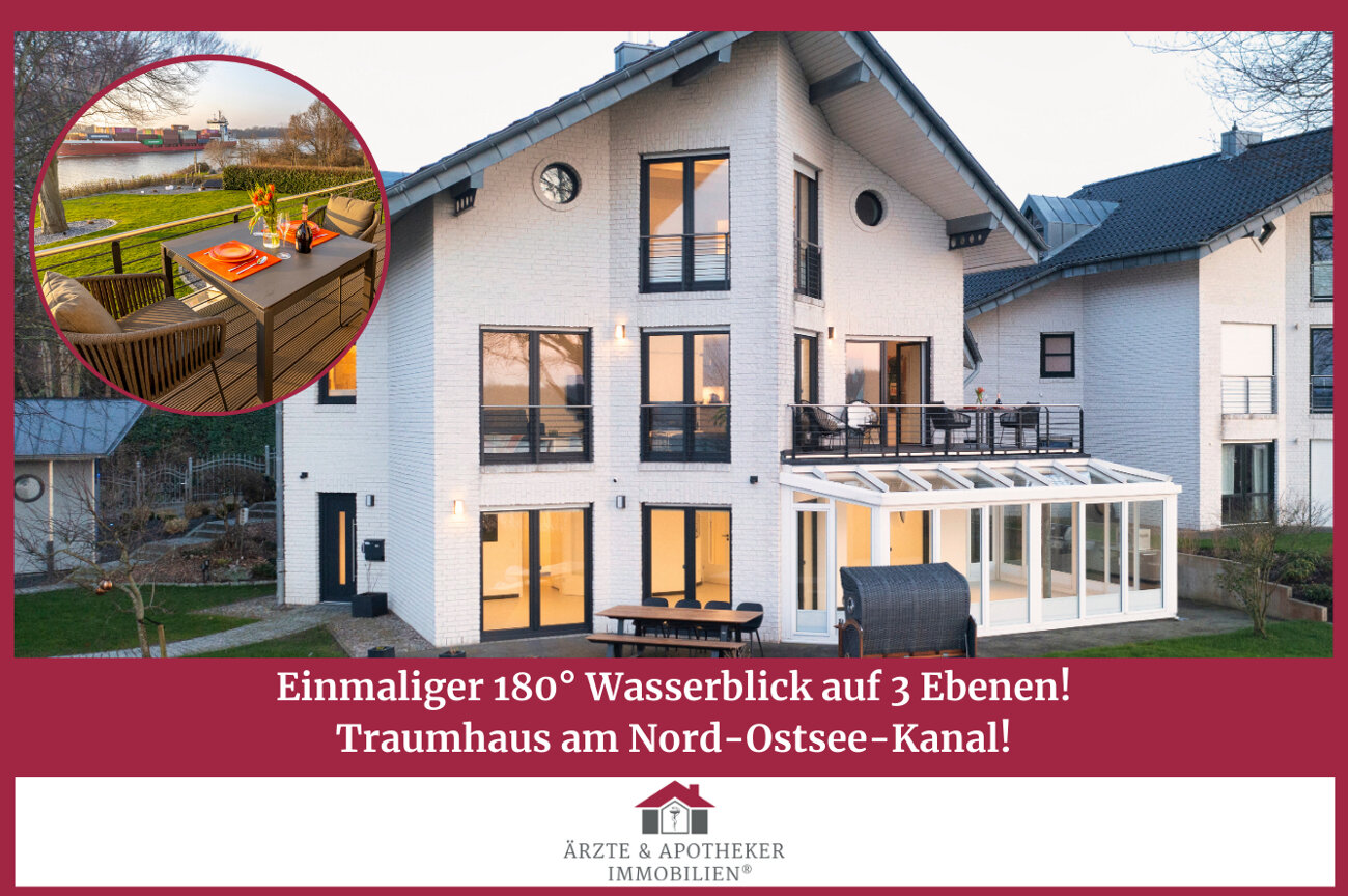 Einfamilienhaus zum Kauf 1.498.000 € 8 Zimmer 291 m²<br/>Wohnfläche 1.361 m²<br/>Grundstück Schacht-Audorf 24790