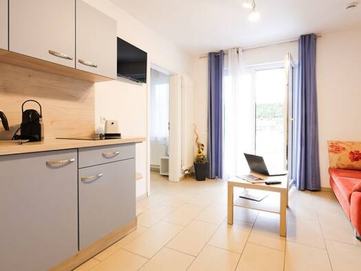 Studio zur Miete Wohnen auf Zeit 1.090 € 2 Zimmer 25 m² frei ab 01.04.2026 Möwenweg Hofen Stuttgart 70378