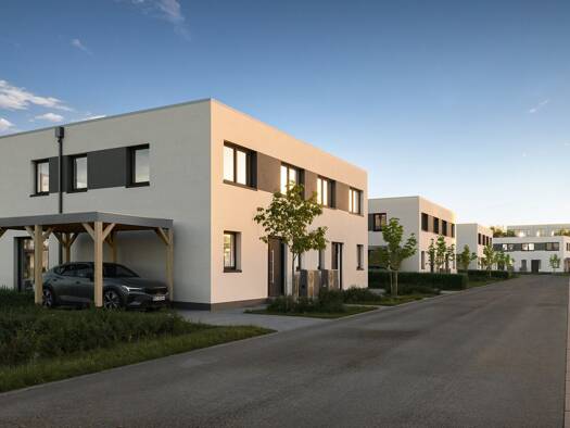 Doppelhaushälfte zur Miete - Erstbezug 1.899 € 4 Zimmer 112,3 m² frei ab 01.05.2026 Johannes-Slotta-Straße 12 Coswig 01640