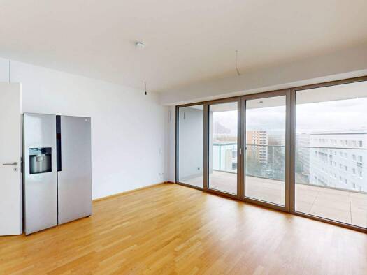 Studio zur Miete - Erstbezug 1.868 € 3 Zimmer 81,2 m² 9. Geschoss frei ab sofort Pauline-Staegemann-Str. 6 Friedrichshain Berlin 10249