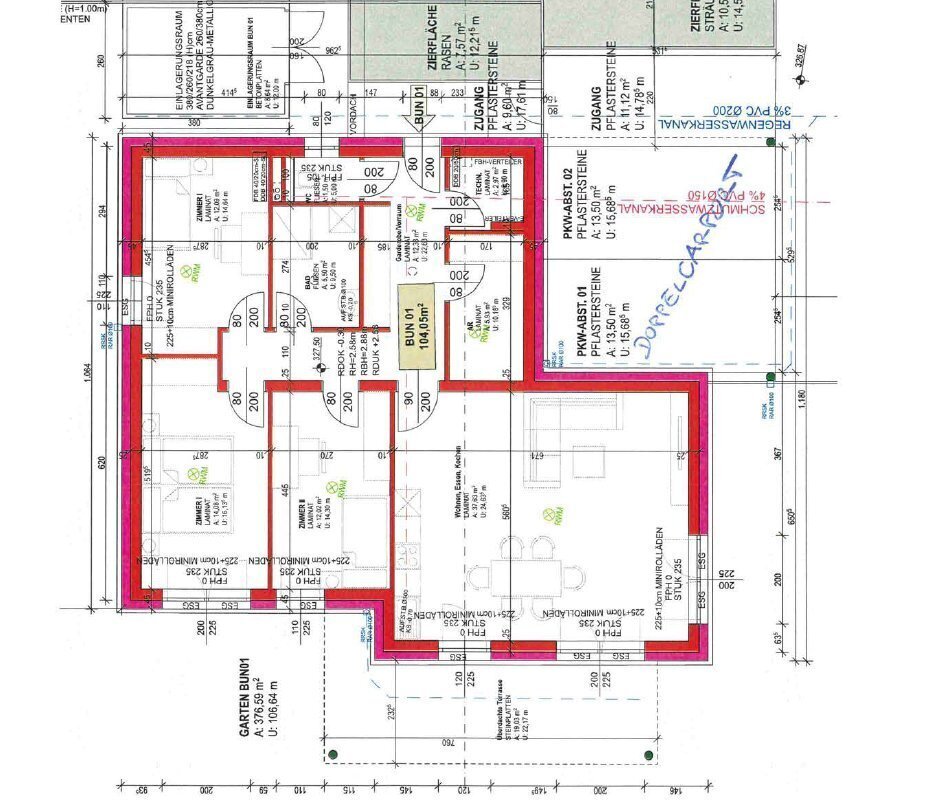 Bungalow zur Miete 974 € 4 Zimmer 123,1 m²<br/>Wohnfläche 625 m²<br/>Grundstück Rechnitz 7471