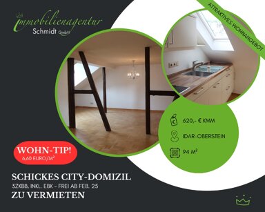 Wohnung zur Miete 620 € 3 Zimmer 94 m² 1. Geschoss Idar Idar-Oberstein 55743