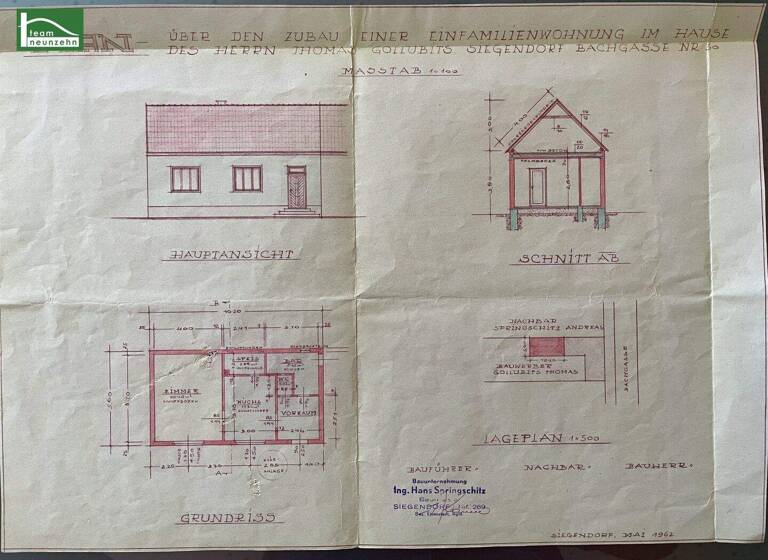 Einfamilienhaus zum Kauf 220.001 € 4 Zimmer 110,1 m² 385,7 m² Grundstück Bachgasse 30 Siegendorf 7011
