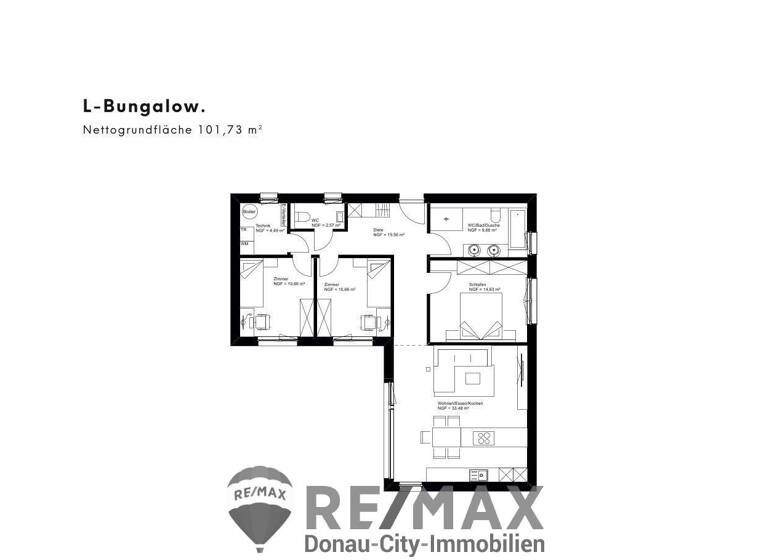 Grundstück zum Kauf 100.000 € 711 m² Grundstück Kirchberg am Wechsel-Außen 2880