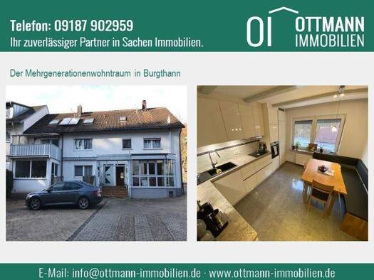 Doppelhaushälfte zum Kauf 459.000 € 7 Zimmer 180 m² 380 m² Grundstück Schwarzenbach Burgthann 90559