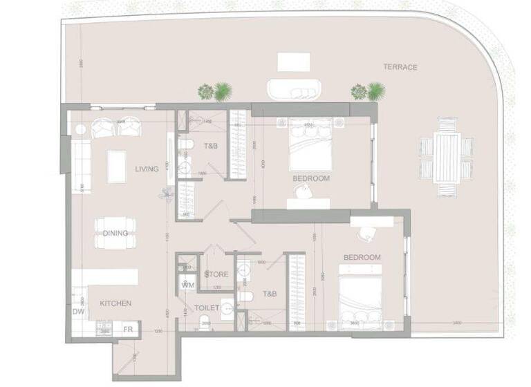 Wohnung zum Kauf - Erstbezug provisionsfrei 597.461 € 3 Zimmer 185,5 m² Dubai