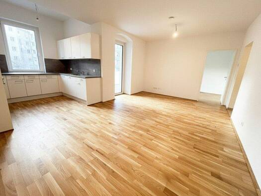 Wohnung zur Miete - Erstbezug 944 € 4 Zimmer 93,2 m² 1. Geschoss Bahrgasse 6 Waldegg Linz 4020