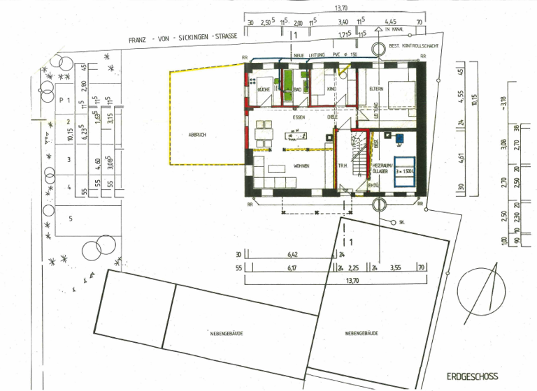 Wohnung zum Kauf 99.000 € 4 Zimmer 92,3 m² Flehingen Oberderdingen-Flehingen 75038