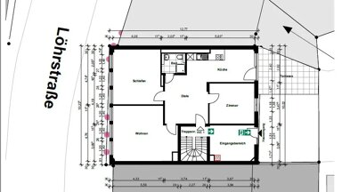 Wohnung zur Miete 700 € 3 Zimmer 100 m² frei ab sofort Löhrstraße 36 (Alt-) Siegen - Kernband Siegen 57072