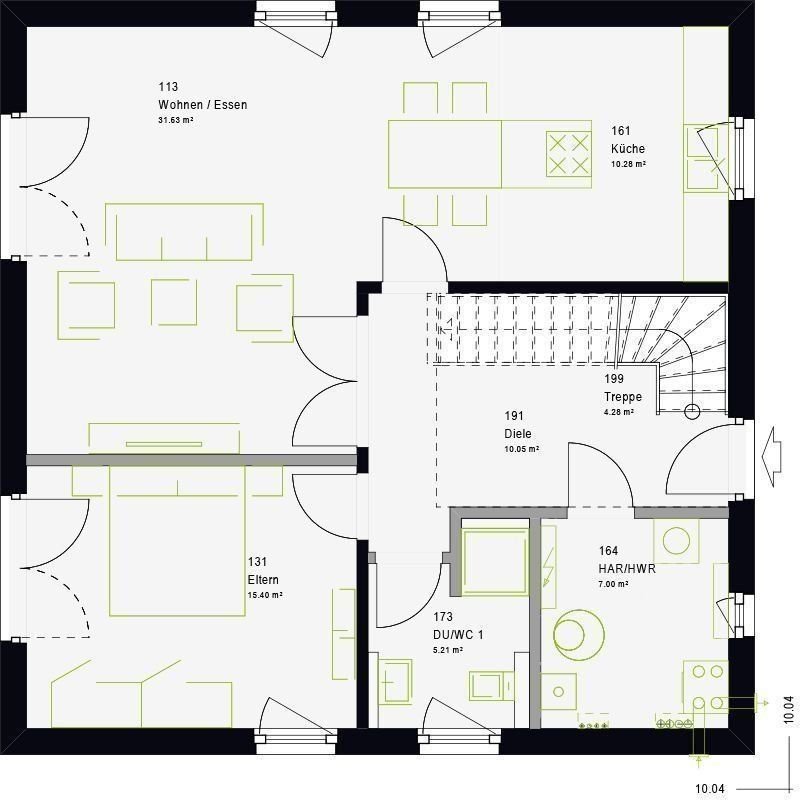 Einfamilienhaus zum Kauf provisionsfrei 359.709 € 5 Zimmer 146 m²<br/>Wohnfläche 830 m²<br/>Grundstück Wurzen Wurzen 04808