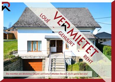 Einfamilienhaus zur Miete provisionsfrei 750 € 10 Zimmer 165,1 m² 395 m² Grundstück Martinusstraße 94 Meyrode Amblève 4770
