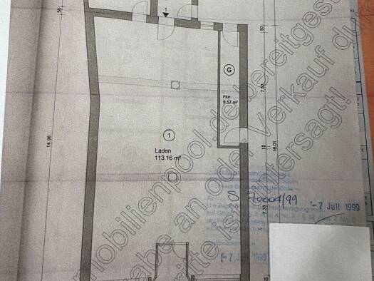 Büro zur Miete provisionsfrei 790 € 1 Zimmer 120 m² Bürofläche Sulzbachtalstraße 93 Sulzbach Sulzbach/Saar 66280