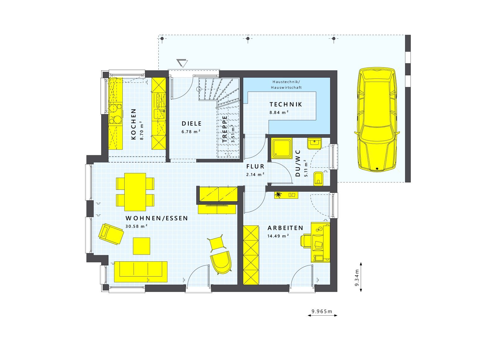 Einfamilienhaus zum Kauf provisionsfrei 595.482 € 5 Zimmer 156 m²<br/>Wohnfläche 360 m²<br/>Grundstück Goldbach Goldbach 63773