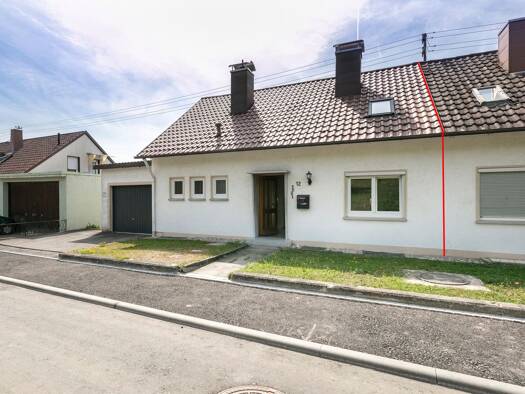 Doppelhaushälfte zum Kauf 315.000 € 6 Zimmer 104,8 m² 313 m² Grundstück Rottenacker 89616