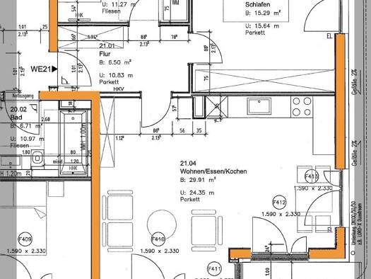 Wohnung zur Miete 1.680 € 2 Zimmer 65,2 m² frei ab 01.01.2027 Unterhaching 82008