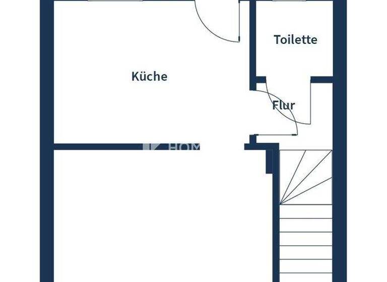 Reihenmittelhaus zum Kauf 115.000 € 2 Zimmer 54 m² 78 m² Grundstück Tailfingen Albstadt - Tailfingen 72461