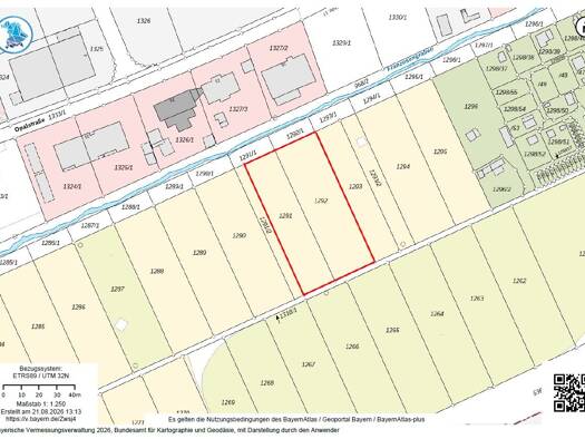 Grundstück zum Kauf 123.500 € 3.529 m² Grundstück Ganslberg Altdorf 84032