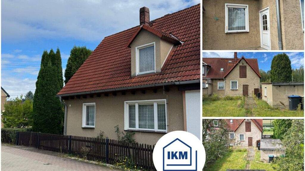 Doppelhaushälfte zum Kauf 130.000 € 3 Zimmer 85 m² 460 m² Grundstück Deutzen Neukieritzsch 04575