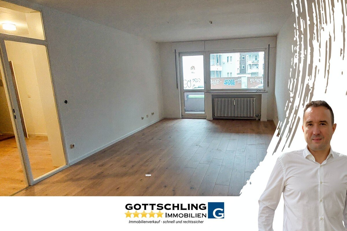 Wohnung zur Miete 282 € 2 Zimmer 56,6 m²<br/>Wohnfläche EG<br/>Geschoss Sodinger Straße 4 Altenhöfen Herne 44623