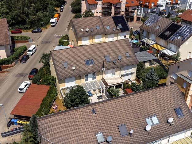 Reihenmittelhaus zum Kauf 449.000 € 5,5 Zimmer 135 m² 124 m² Grundstück Brötzingen Pforzheim 75179