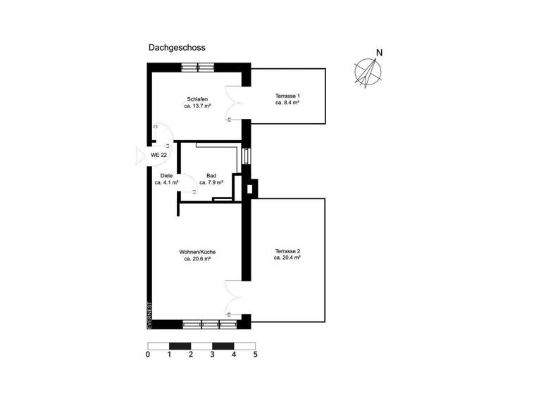Wohnung zum Kauf - Erstbezug 419.000 € 2 Zimmer 60,8 m² 4. Geschoss Französisch Buchholz Berlin 13127