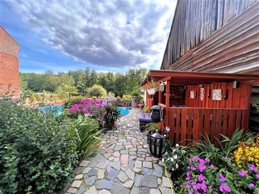 Doppelhaushälfte zum Kauf 1.090.000 € 5 Zimmer 183 m² 7.267 m² Grundstück Seeberg-Dorf Altlandsberg 15345