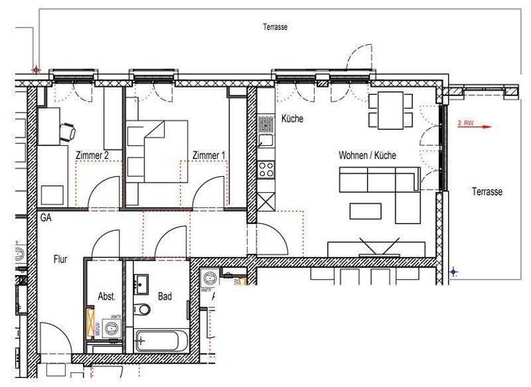 Wohnung zur Miete 1.259 € 3 Zimmer 98,9 m² frei ab 29.03.2026 Karlsbader Platz 16 Wiesbaden 65197