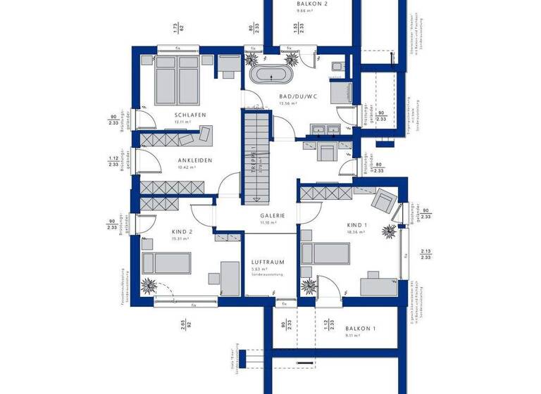 Villa zum Kauf 878.087 € 9 Zimmer 220,6 m² 626 m² Grundstück Seebad Ahlbeck Heringsdorf 17419