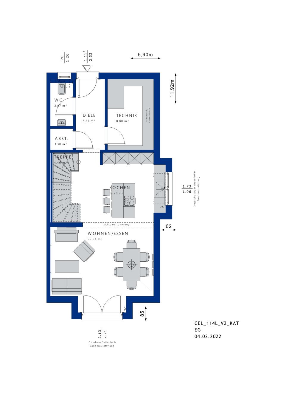 Doppelhaushälfte zum Kauf provisionsfrei 597.860 € 4 Zimmer 110 m²<br/>Wohnfläche 326 m²<br/>Grundstück Mitterfels Mitterfels 94360